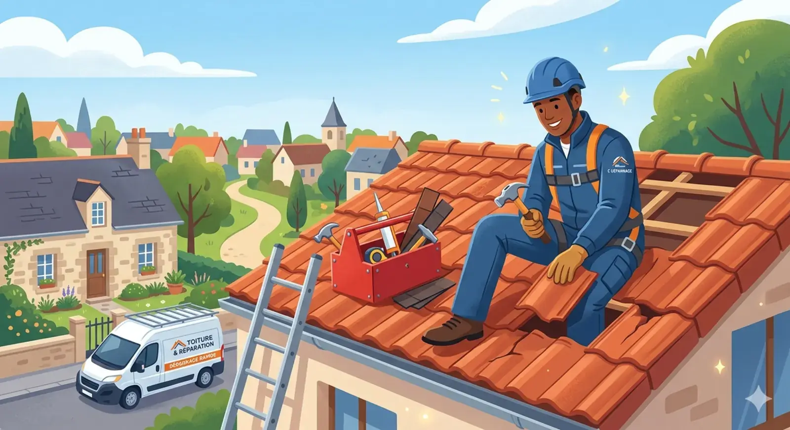 Fuite de toiture : que faire en urgence avant l’intervention d’un couvreur ?